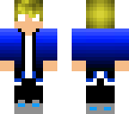 blue gold herobrine