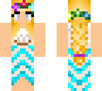 blue white summer dress girl 3