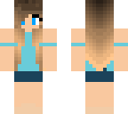 clothes with bathing suit girl