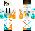 cool guy with flames