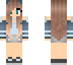 cute blue girl