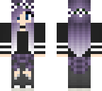 cute purple goth