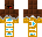 dark orange wrap derpy milk chocolate bar man