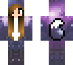 galaxy wolf onesie