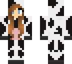 girl onesie cow