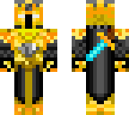 gold and gray knight