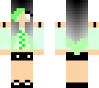 green and black