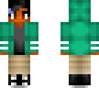 green jacket