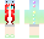 kawaii pastel dino girl