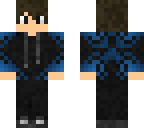leviunleashed with blue un hoddie
