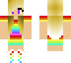 my rainbow skin
