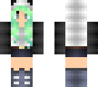 panda hoodie girl