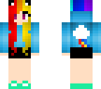 rainbow cat girl