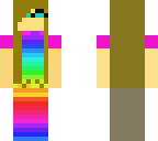 rainbow girl