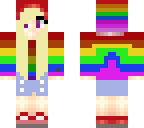 rainbow perky girl remake