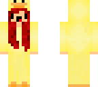 red hair derpy duck