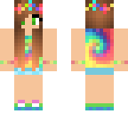 tye dye girl edit