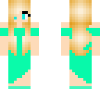 aqua dress