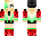 beanie with watermelon
