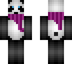 better panda with scarf