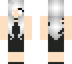 black dress