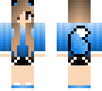 blue fox girl