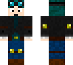 blue hair dantdm