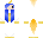 blue hair unicorn onesie