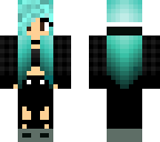 blue ice wolf girl