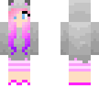 coldclaws new skin pink and white skirted