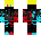 creeper red and blue