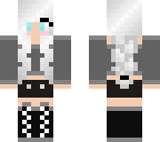 crystal with a cute braid and really kawaii