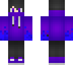 dleyrus's purple minecraft character modified