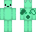 flying mint bunny
