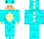 garroth in a dinosaur suit