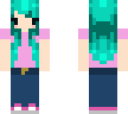 kawaii girl skin