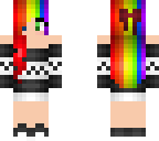 me with raimbow hair