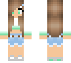 mint and blue