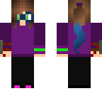 myself with dyed hair