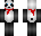 panda with scarf