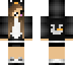 penguin jacket girl chibi