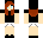punkish redhead girl skin