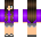 purple girl