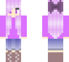purple girl