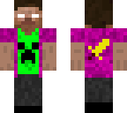 purple jacket herobrine