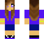 purple teenage girl