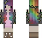 rainbow flower girl