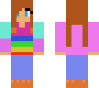 rainbow girl