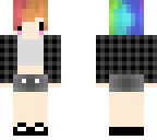 rainbow girl