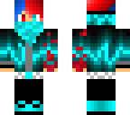 red and blue